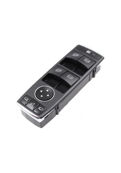 Mercedes W204 C Serisi Sol Dörtlü Cam Düğmesi Anahtarı 2008--2014 Katlanır Ayna