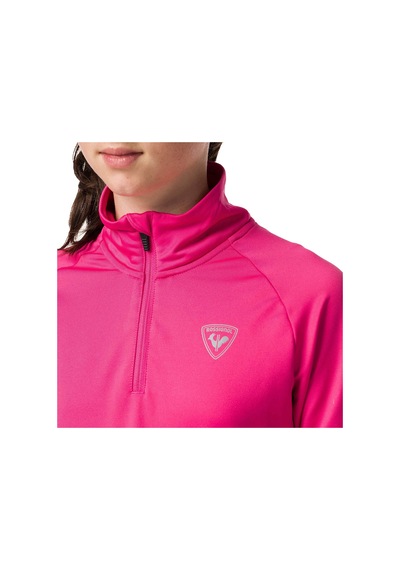 Rossıgnol Rossignol 12 Zip Warm Stretch Kız Çocuk Pembe İçlik Üst 303 Mavi