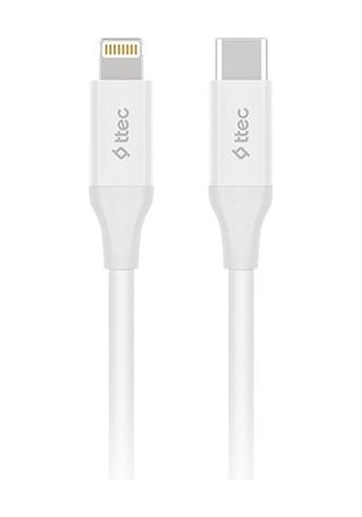 20w Pd Destekler Type c Lightning Apple Uyumlu iPhone Hızlı Şarj Ve Data Transfer Kablosu 150cm