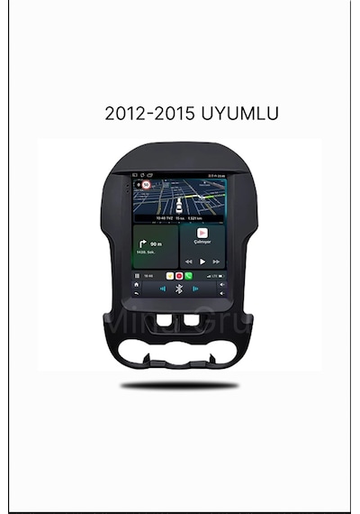 Snp Serisi Ford Ranger Uyumlu 9.7" Tesla Multimedya Android Teyp 2012-2015 4-64 Gb 9.7''