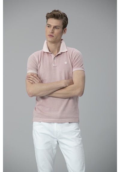 Lufian Vernon Spor Polo Erkek Tişört Açık Pembe 111040056100820 Açık Pembe