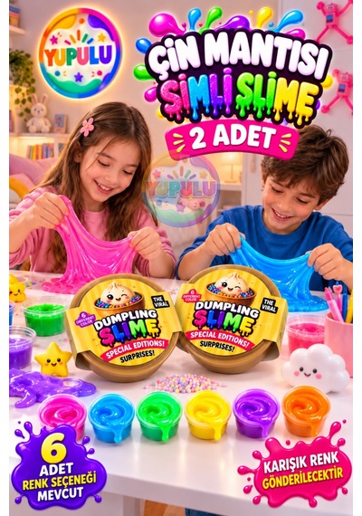 Çin Mantısı Slime Oyun Jeli Simli Dumpling 2 Adet Esnek Sürpriz 6 Renk Eğitici-öğretici Duyu-motor Beceri Oyuncağı Çok Renkli Çok Renkli Çin Mantısı Slime Oyun Jeli Simli Dumpling 2 Adet Esnek Sürpriz 6 Renk Eğitici-öğretici Duyu-motor Beceri Oyuncağı Çok Renkli Çok Renkli