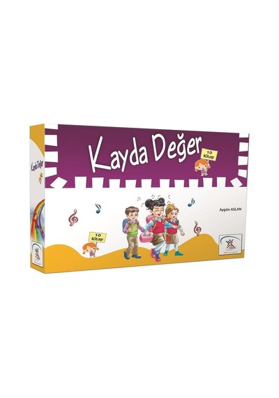 Kayda Değer Serisi Seti-10 Kitap Takım - Aygün Aslan - 5 Renk Yayınları