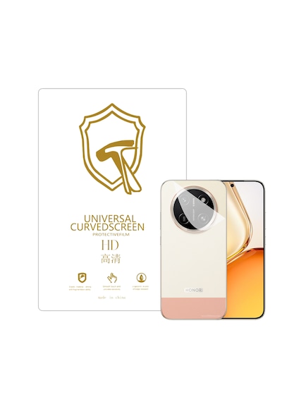 Microcase Honor X80 Pro Max İle Uyumlu Full Tpu Nano Arka Ekran Koruma Filmi - Ekm102