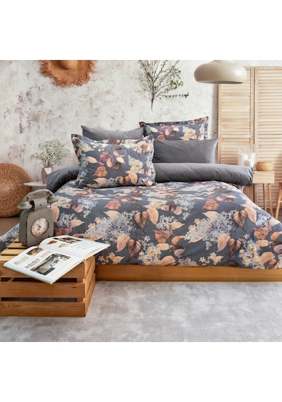 Schafer Home Premium Comfort Çift Kişilik Nevresim Takımı 6 Parça-gri