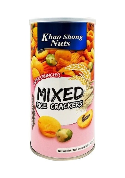 Khao Shong Nuts Mixed Karışık Pirinç Kraker 120 G