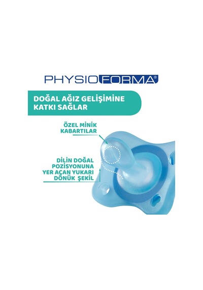 Chicco Physioforma Mini Soft Erkek 2'Li Emzik 2-6 Ay