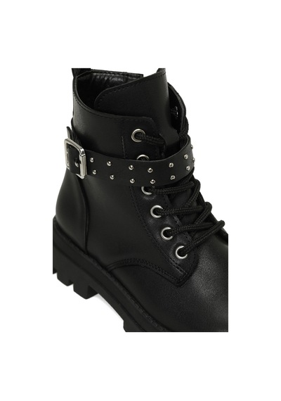 I Cool Gala F 5pr Siyah Kız Çocuk Biker Bot 000000000102054374 Siyah