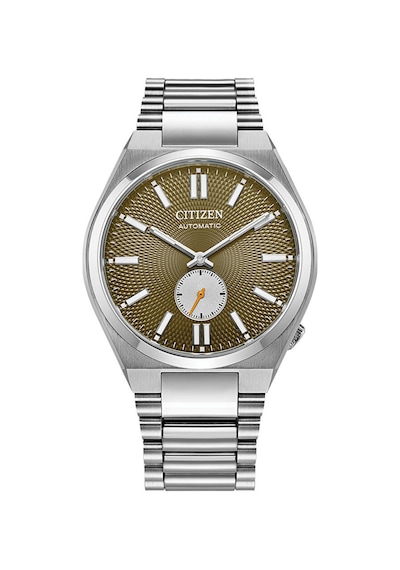 Citizen Nk5010-51x Otomatik Çelik Gri Yeşil Kadran Safir Cam 40 Mm Erkek Kol Saati Gri