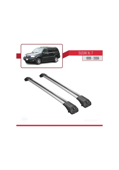Suzuki Xl-7 1999-2006 Arası İle Uyumlu Ace-1 Ara Atkı Tavan Barı Gri