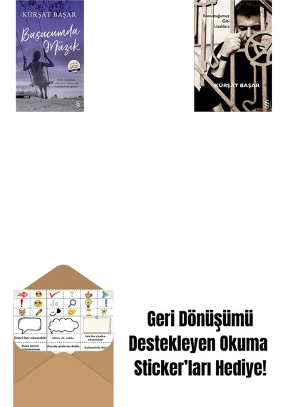 Başucumda Müzik Midi Boy + Konuştuğumuz Gibi Uzaklara + Okuma Sticker'ları