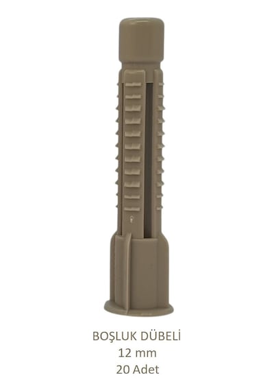 Tuğla Boşluk Dübeli 12 Mm 20 Adet