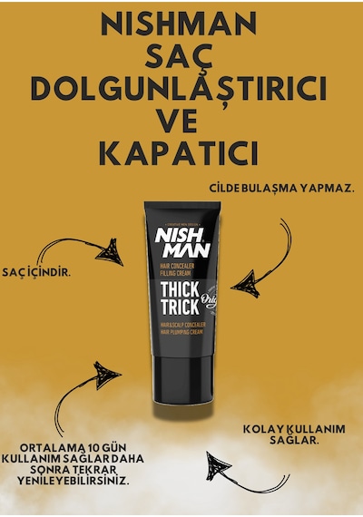 Saç Kapatıcı Ve Dolgunlaştırıcı Thıck Trıck 30 Ml
