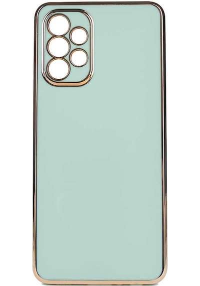 Teknomoda Samsung Uyumlu Galaxy A32 4g Kılıf Kenarları Gold Kamera Korumalı Renkli Pastel Silikon