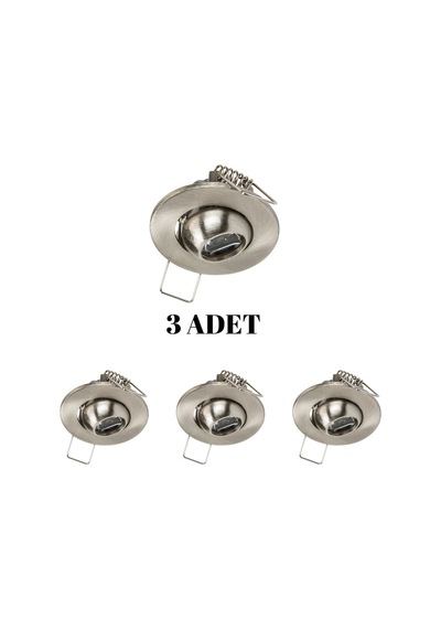 Cata Ct-5268 Ufo Yıldız Spot 1.5w Beyaz Işık - 3 Lü Paket