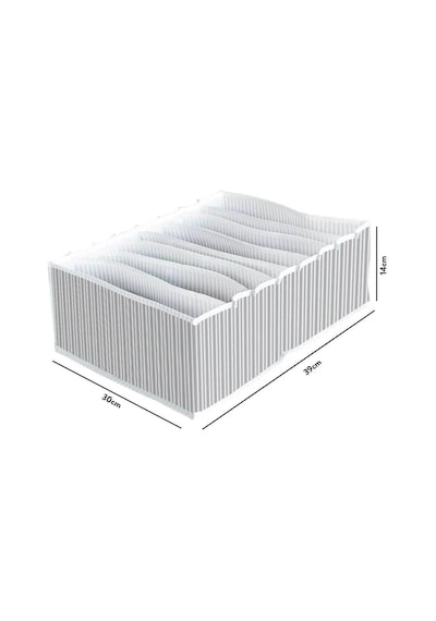 5 X Dolap İçi Asılabilir Çorap Düzenleyici + 8 Bölmeli Xl Pratik Çekmece Organizer - 2li Set 58p8t8 Belirtilmemiş