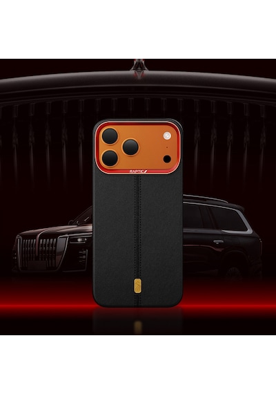 Apple Uyumlu iPhone 17 Pro Max Kılıf M-safe Şarj Özellikli Raptic Urban Nano Serisi Kapak Siyah Siyah