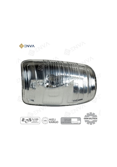 Ford Transit V363 Sol Dikiz Ayna Sinyali 2014-2018 beyaz