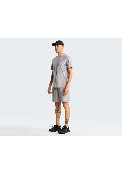 The North Face M 24/7 Pentadome Embossed Reg Ss Tee Erkek Outdoor Tişörtü Nf0a8g87a911 Gri