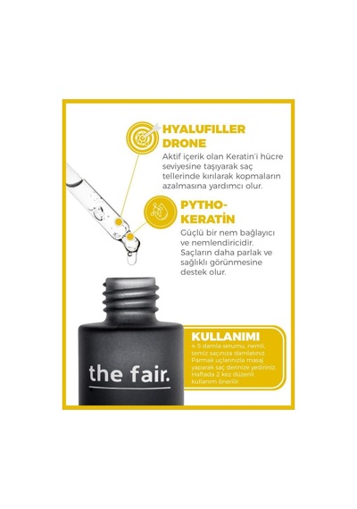 The Fair Nem Destekli Kırılma Karşıtı Saç Bakım Seti