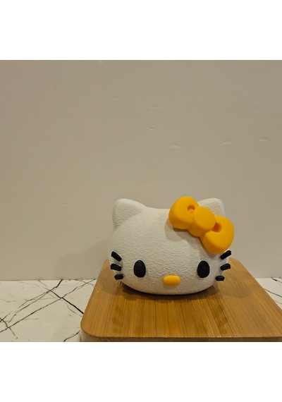 Hello Kitty Kalemlik 3d Baskı -sarı Kurdele-