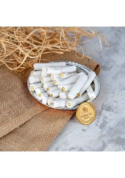 Kabuk İçi Kuruyemiş Sütlü Antep Fıstıklı Fitil Lokum 1 KG