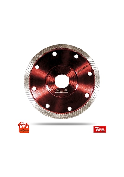 Gfb Elmas Seramik Granit Testere 115 Mm İnce Çapaksız Kesim