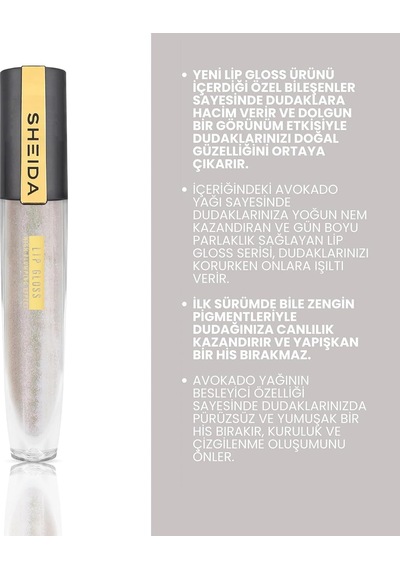 Lipglos No:54 Metal Red Diğer