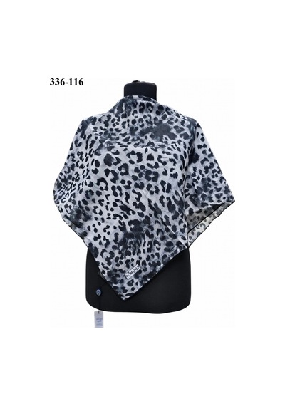 Moonscarfs Moonscarf Leopar Desenli Soft Pamuk Eşarp 336-116 Çok Renkli