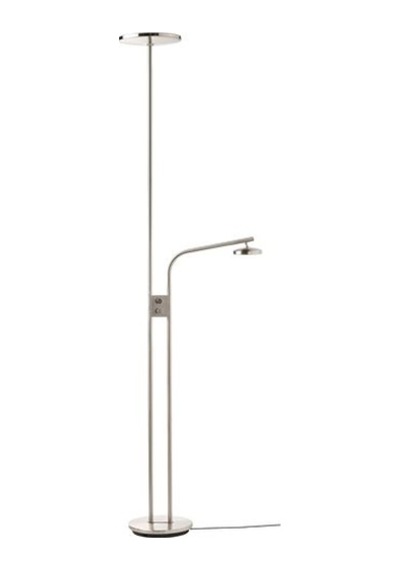 Ikea Isjakt Yer Ve Okuma Lambası, Nikelaj Kaplama, 180 Cm, Reostalı Diğer
