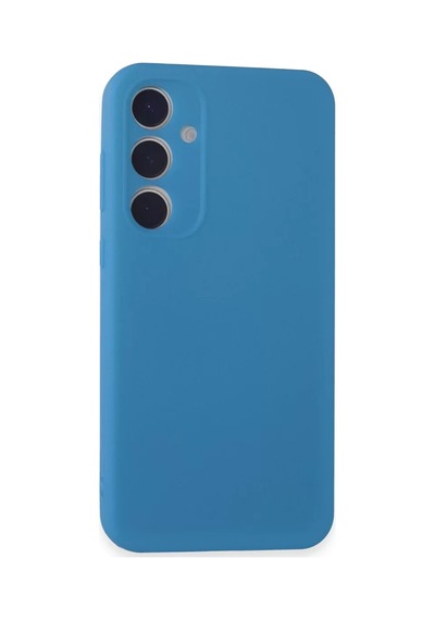 Newface Samsung Galaxy A55 5g Kılıf First Silikon - Mavi