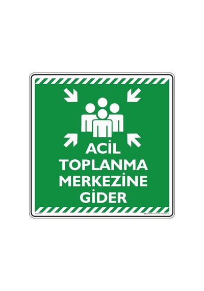 Acil Toplanma Merkezine Gider