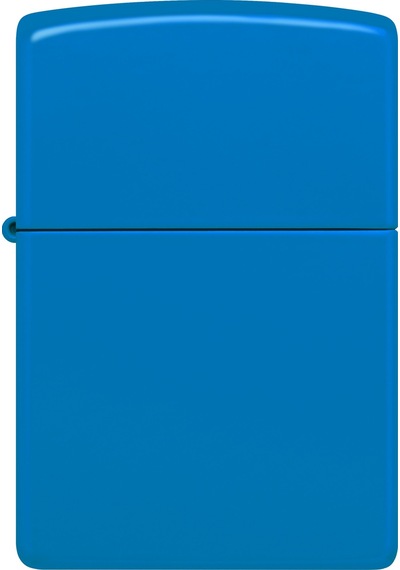 Zippo Classic Sky Blue Matte - Gök Mavi Dizayn Çakmak Mavi