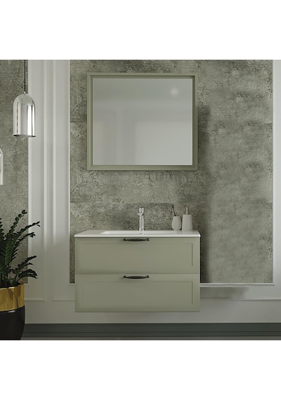 Denko Beyoğlu 85 Cm Mdf Gri Banyo Dolabı Takımı Gri Denko Beyoğlu 85 Cm Mdf Gri Banyo Dolabı Takımı Gri