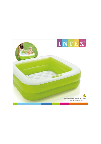 Intex Renkli Şişme Taban 2 Bölme Havuz 86 Cm 57100