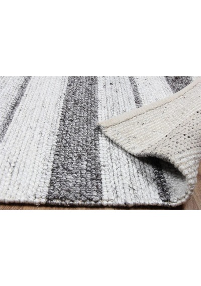 Eko Halı Jade J395 Natural Grey Xw İthal Örgü El Dokuma Yün Halı Gri