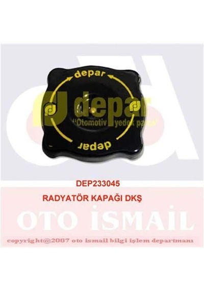 Depar 3045 Radyatör Kapağı M131 Dks Universal 7910014959