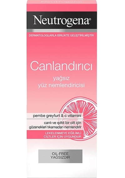 Neutrogena Visibly Clear Pembe Greyfurt Yağsız Yüz Nemlendirici 50 ML