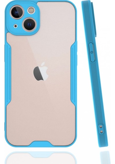 Apple Uyumlu iPhone 13 Kılıf Platin Matte Silikon Arka Kapak