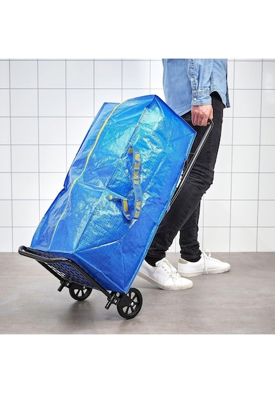 Ikea 901.491.48 Frakta Saklama Çantası, Mavi, 4 Adet