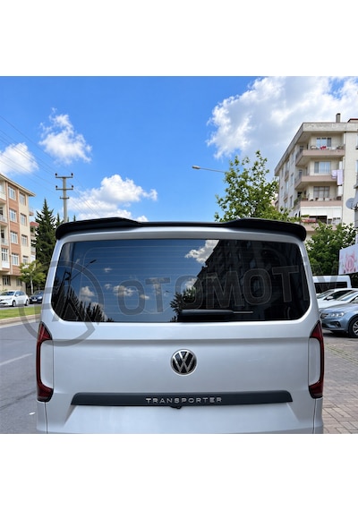 Volkswagen Transporter T7 Bagaj Üstü Spoiler Parlak Siyah 2025 Model Ve Sonrası