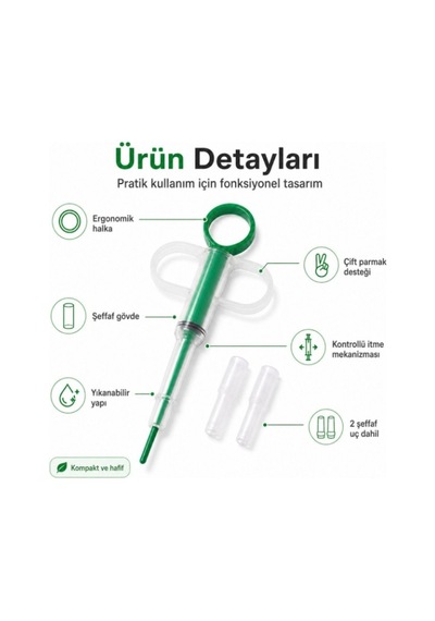 Hili Evcil Hayvan Hap Yutturma Aparatı