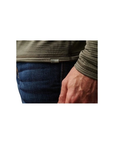 5.11 STRATOS 1/4 KISA FERMUAR SWEAT RANGER YESIL Yeşil