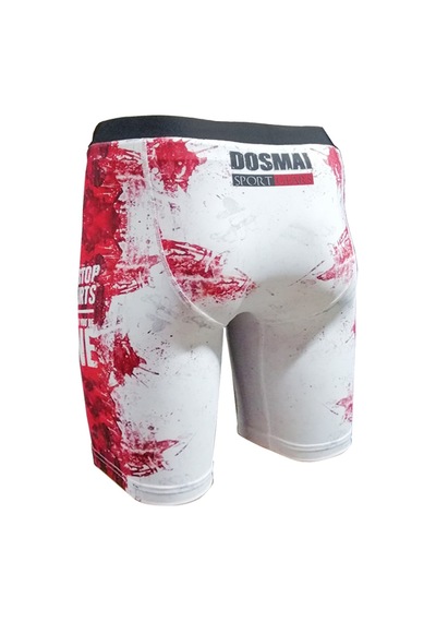 Dosmai Dijital Baskılı Rashguard Şort Beyaz Rgs310 Beyaz