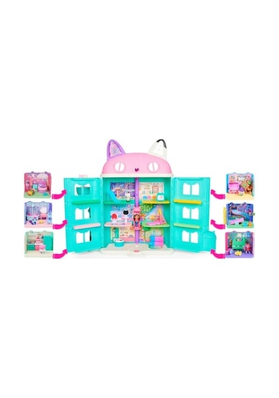 Gabby's Dollhouse Deluxe Room Oyun Seti, Yavru Deniz Gergedanı, Mobilya Parçaları Ve Tematik Aksesuarlar İle Parti Odası, 3 Yaş Ve Üzeri Abanoz - Beyaz Gabby's Dollhouse Deluxe Room Oyun Seti, Yavru Deniz Gergedanı, Mobilya Parçaları Ve Tematik Aksesuarlar İle Parti Odası, 3 Yaş Ve Üzeri Abanoz - Beyaz