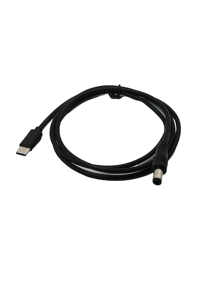 Type C To Dc 12v Pd 5.5 2.5mm Adaptör Çevirici Power Şarj Kabl...