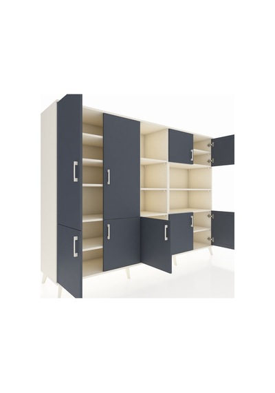 Hyperion Dolap 14 Raflı 9 Kapaklı 220x44x163 Aytaşı-antrasit/ayta Aytaşı-antrasit/aytaşı Hyperion Dolap 14 Raflı 9 Kapaklı 220x44x163 Aytaşı-antrasit/ayta Aytaşı-antrasit/aytaşı
