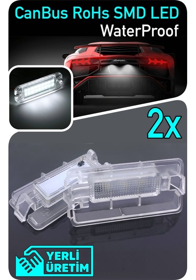 Seat Ibıza 2 3 6k 6l 1999-2009 Canbus Led Plaka Aydınlatma Ledi Lambası