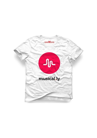 Tshirthane Musically Tik Tok Logo Tişört Erkek Tshirt (283515412)