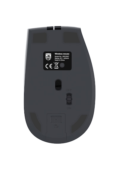 Philips SPK7627 Kablosuz Bluetooth Dual Mod 1600DPI 5 Tuşlu Sessiz Optik Mouse